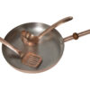 12" Round Plain Copper Pan